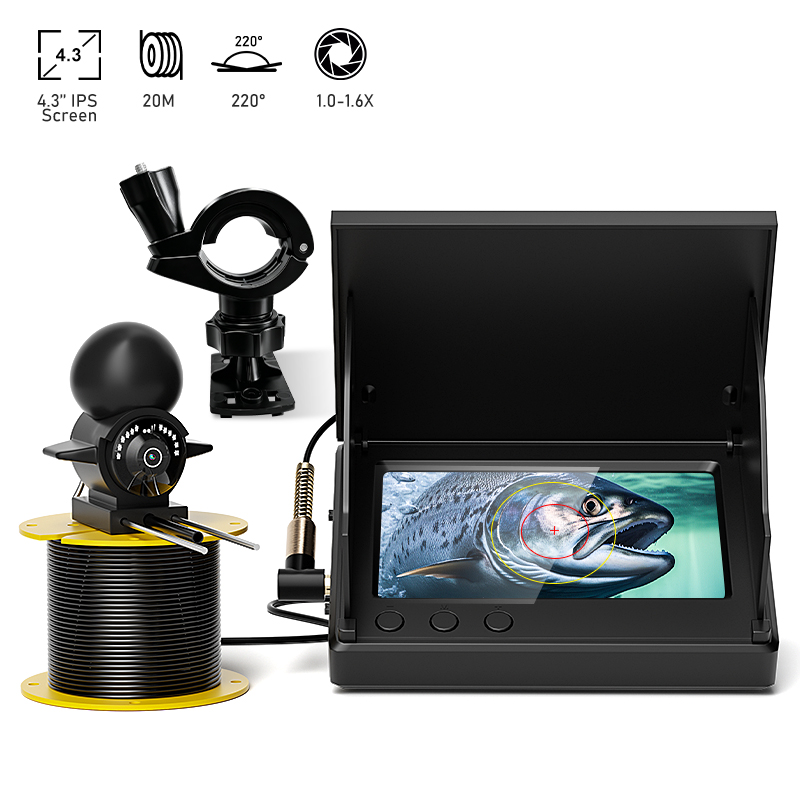Fishing Camera - 4,3 inç LCD Ekranlı Taşınabilir Balık