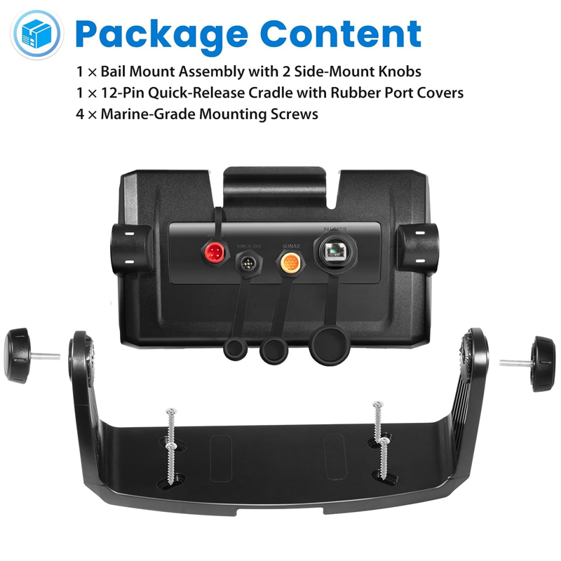 Fish Finder Mount - Garmin ECHOMAP Plus ve UHD 9