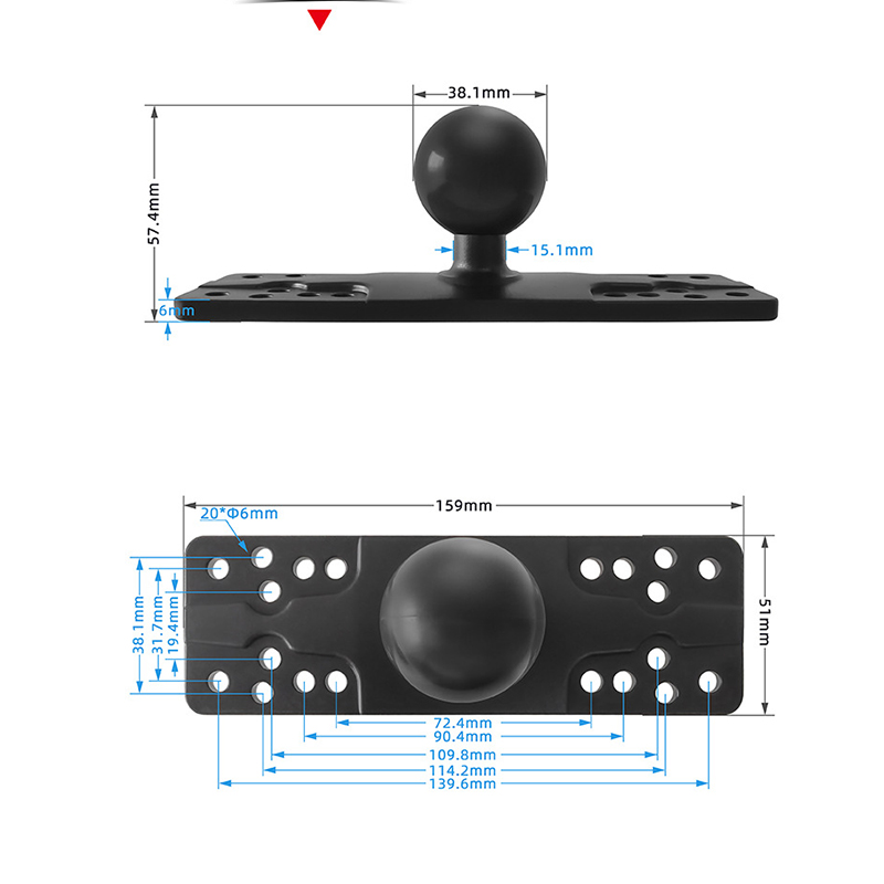 1.5 İnç Deniz Balık Bulucu Mon - Fish Finder Mount incelemesi ve fiyatı